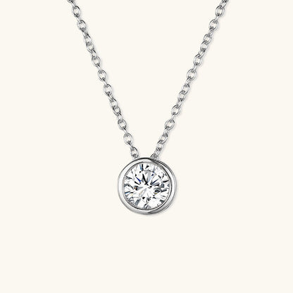 Birthstone Necklace | Personalized Gold Pendant with Gemstone 23