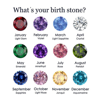 Birthstone Stacker Ring | Customizable 14k Gold-Plated Elegance 5
