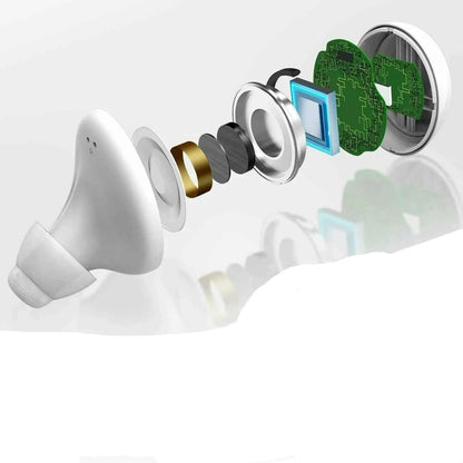 Bluetooth Hearing Aids | App-Controlled Rechargeable with Compact Design 0
