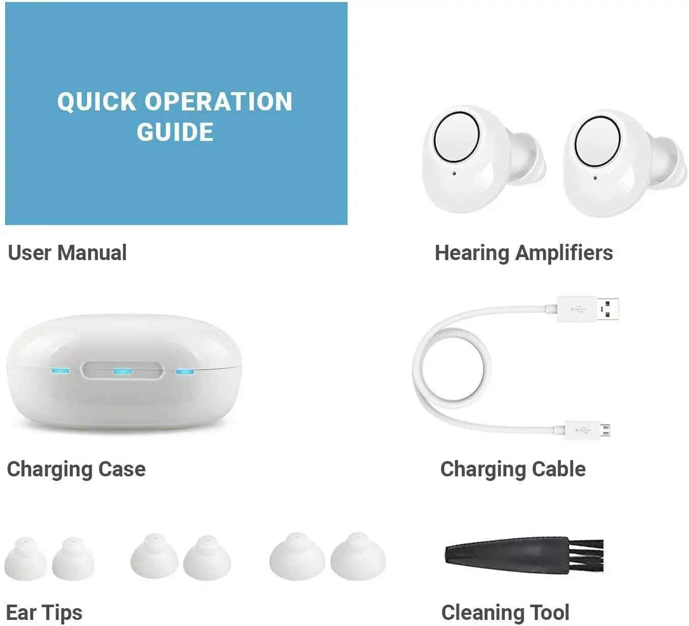 Bluetooth Hearing Aids | App-Controlled Rechargeable with Compact Design 3