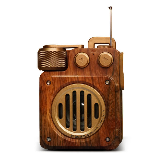 Bluetooth Speaker | Vintage Design with Deep Bass and Multi-Function Playback 0