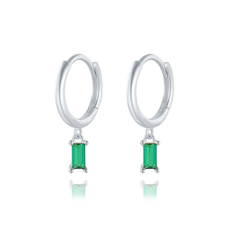 Bohemian Hoop Earrings | S925 Sterling Silver with Colorful Accents 9