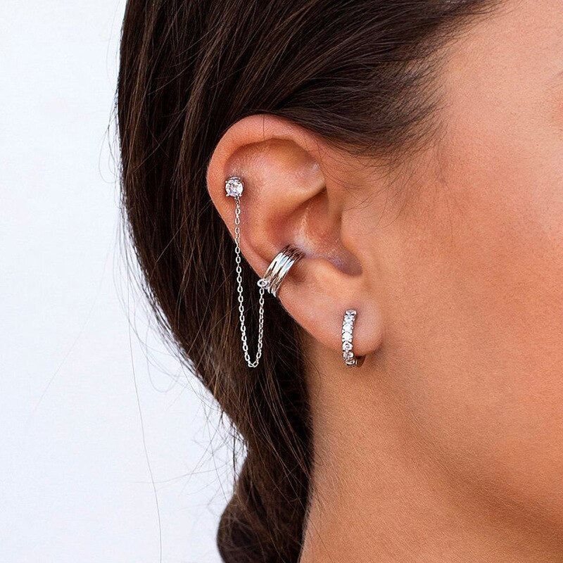Boho Earring Set | Hypoallergenic Surgical Stainless Steel for Sensitive Ears 3