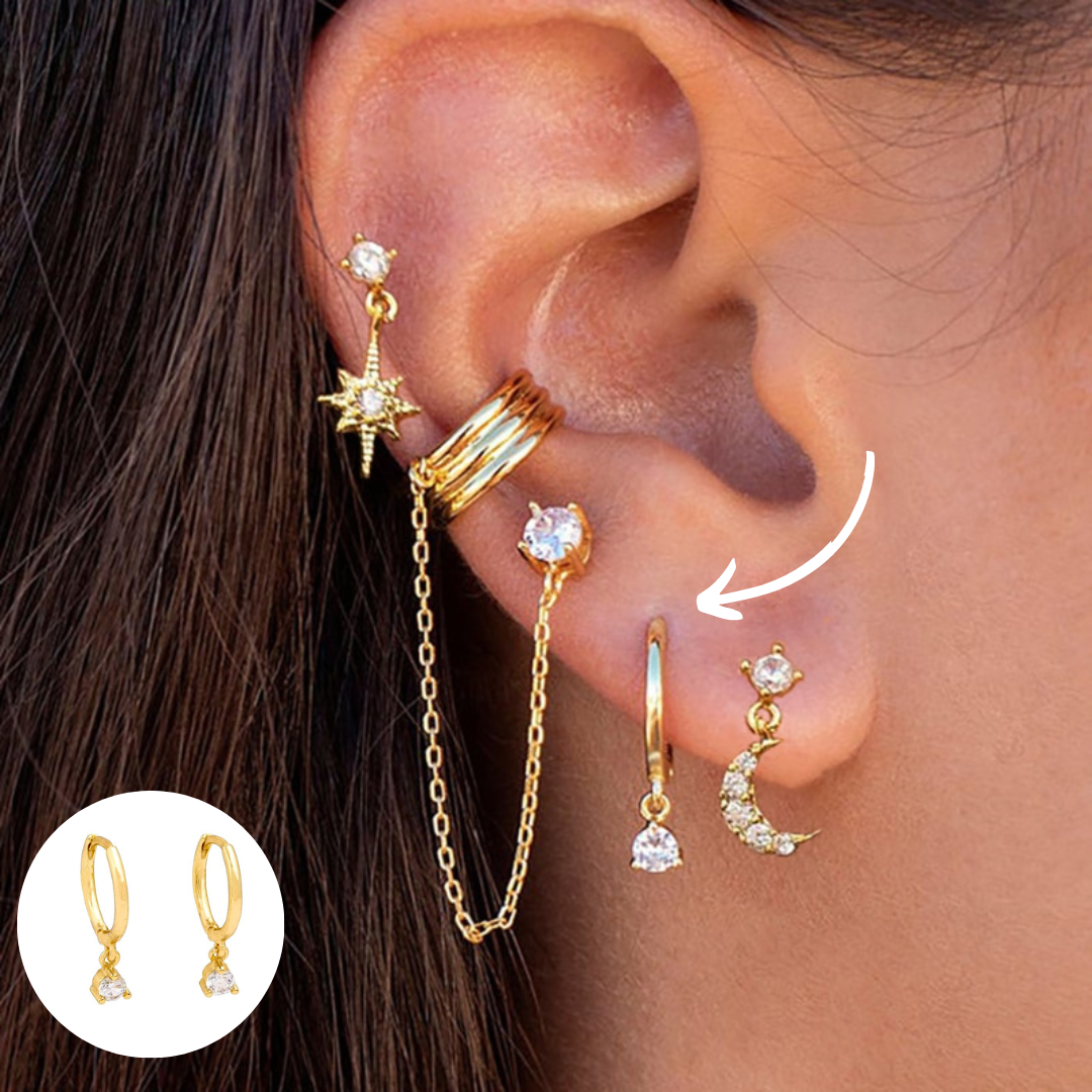 Boho Earring Set | Hypoallergenic Surgical Stainless Steel for Sensitive Ears 5