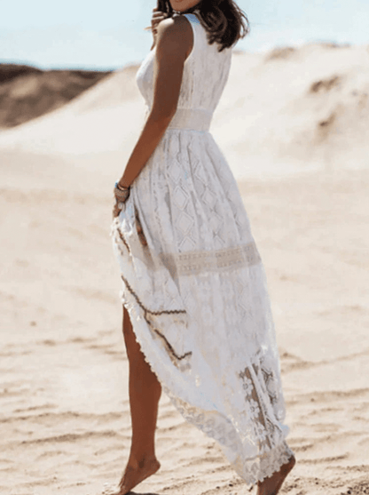 Boho Lace Dress with Flowing Silhouette – Elegant and Romantic Women's Dress 5