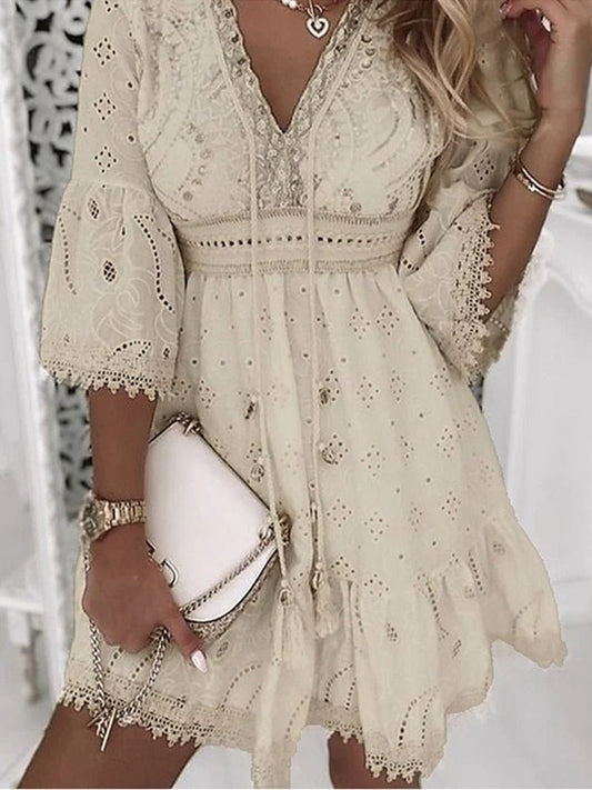 Boho Mini Dress | Lightweight and Airy Design for Effortless Style 0