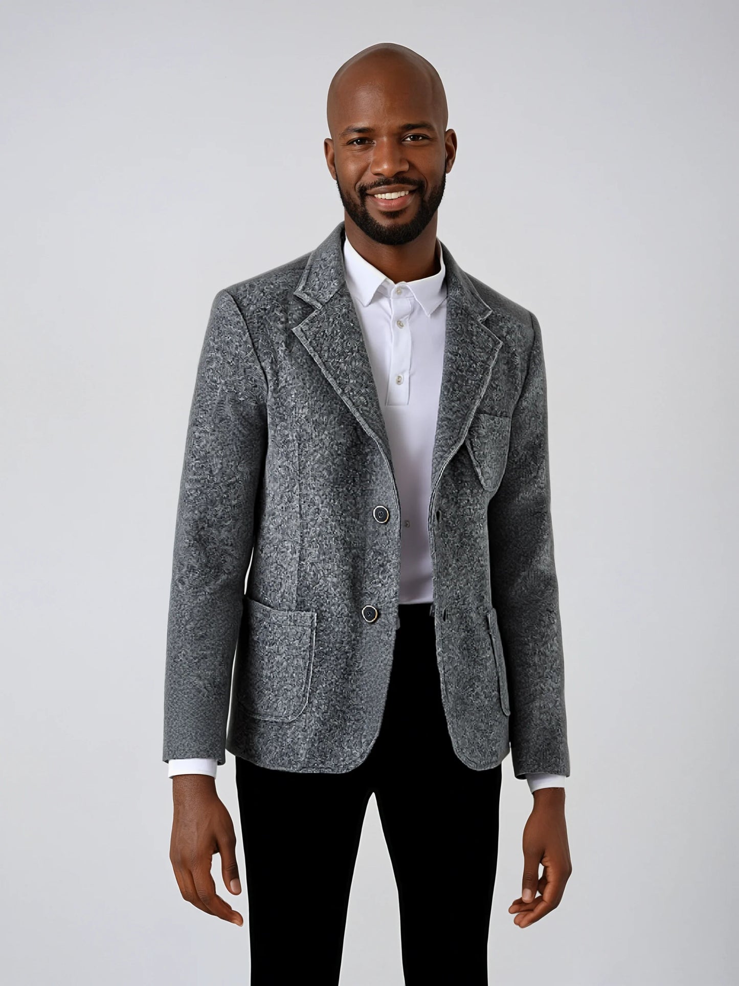 Boiled Wool Blazer