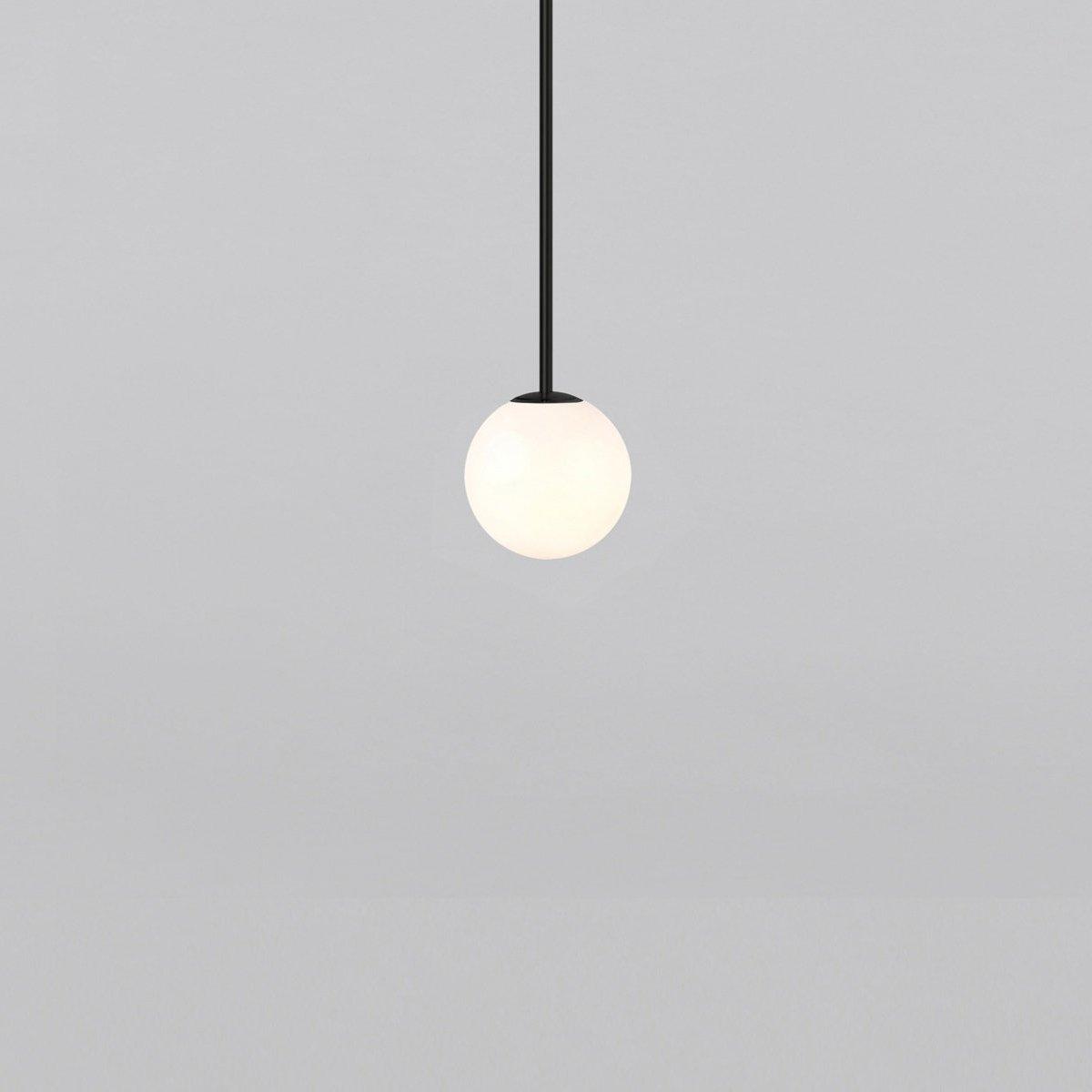 Brass Pendant Lamp | Mouth-Blown Opal Glass for Modern Pendant Lighting 10
