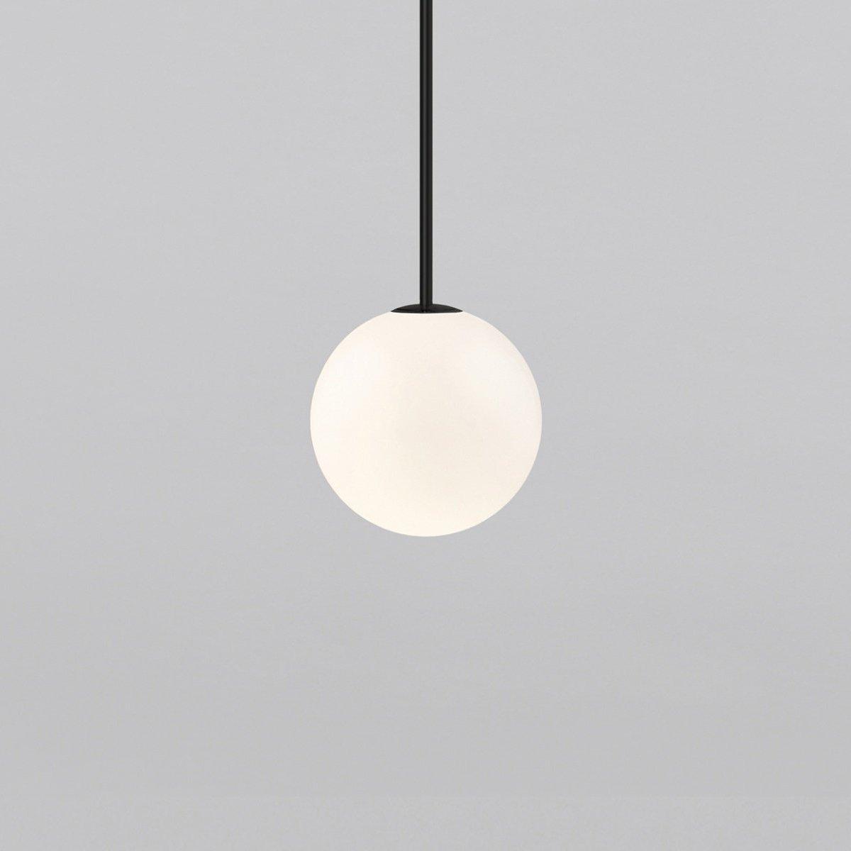 Brass Pendant Lamp | Mouth-Blown Opal Glass for Modern Pendant Lighting 13