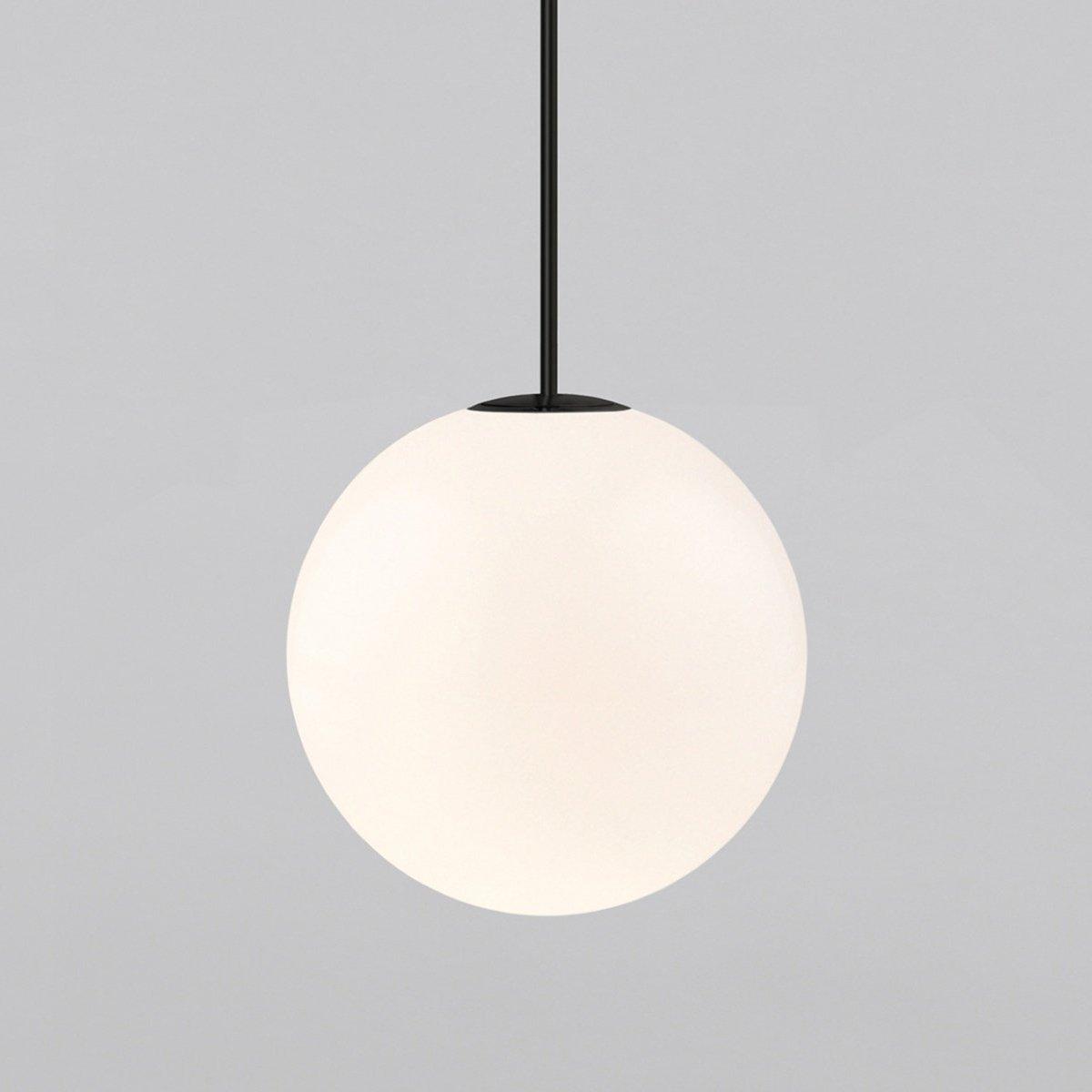 Brass Pendant Lamp | Mouth-Blown Opal Glass for Modern Pendant Lighting 17