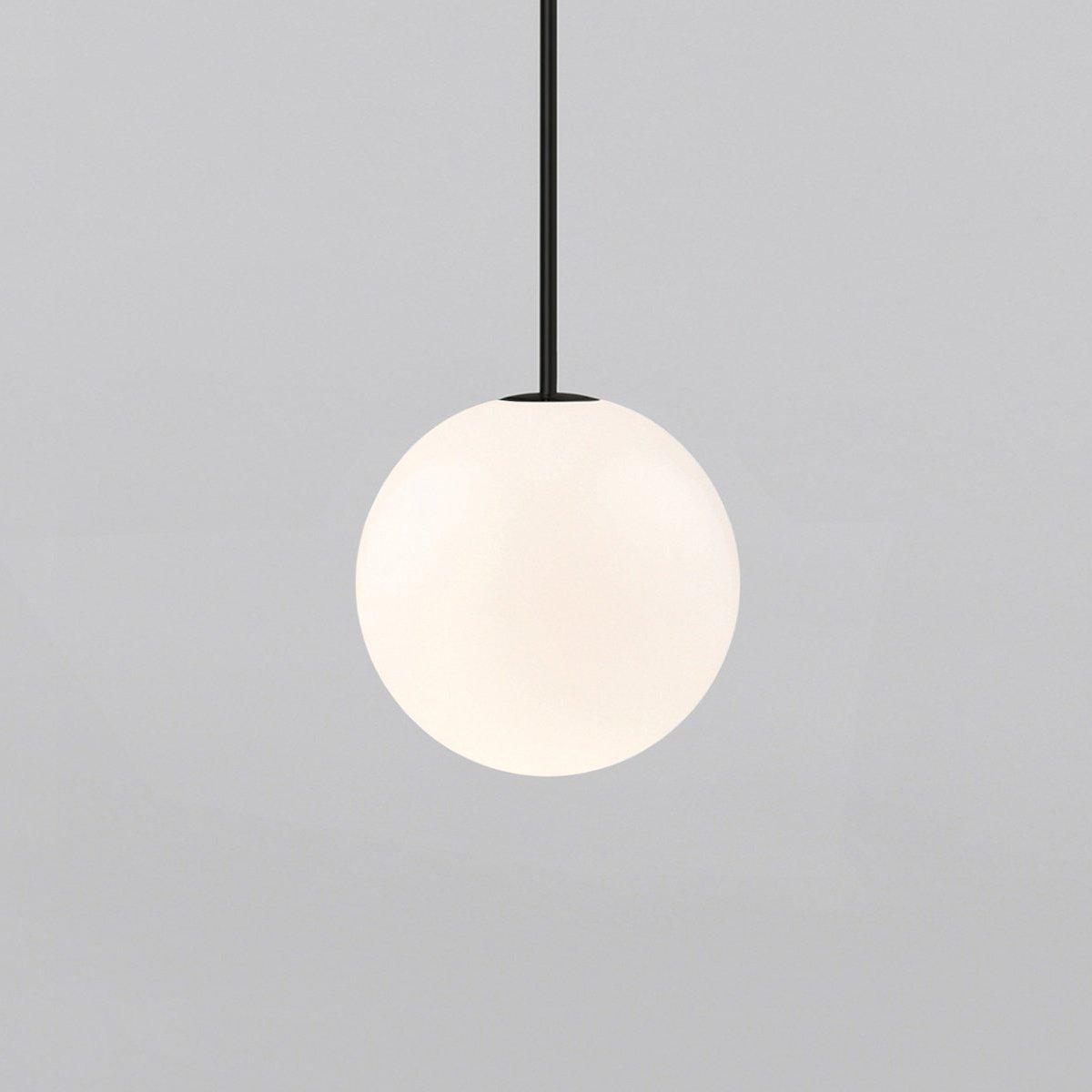 Brass Pendant Lamp | Mouth-Blown Opal Glass for Modern Pendant Lighting 18