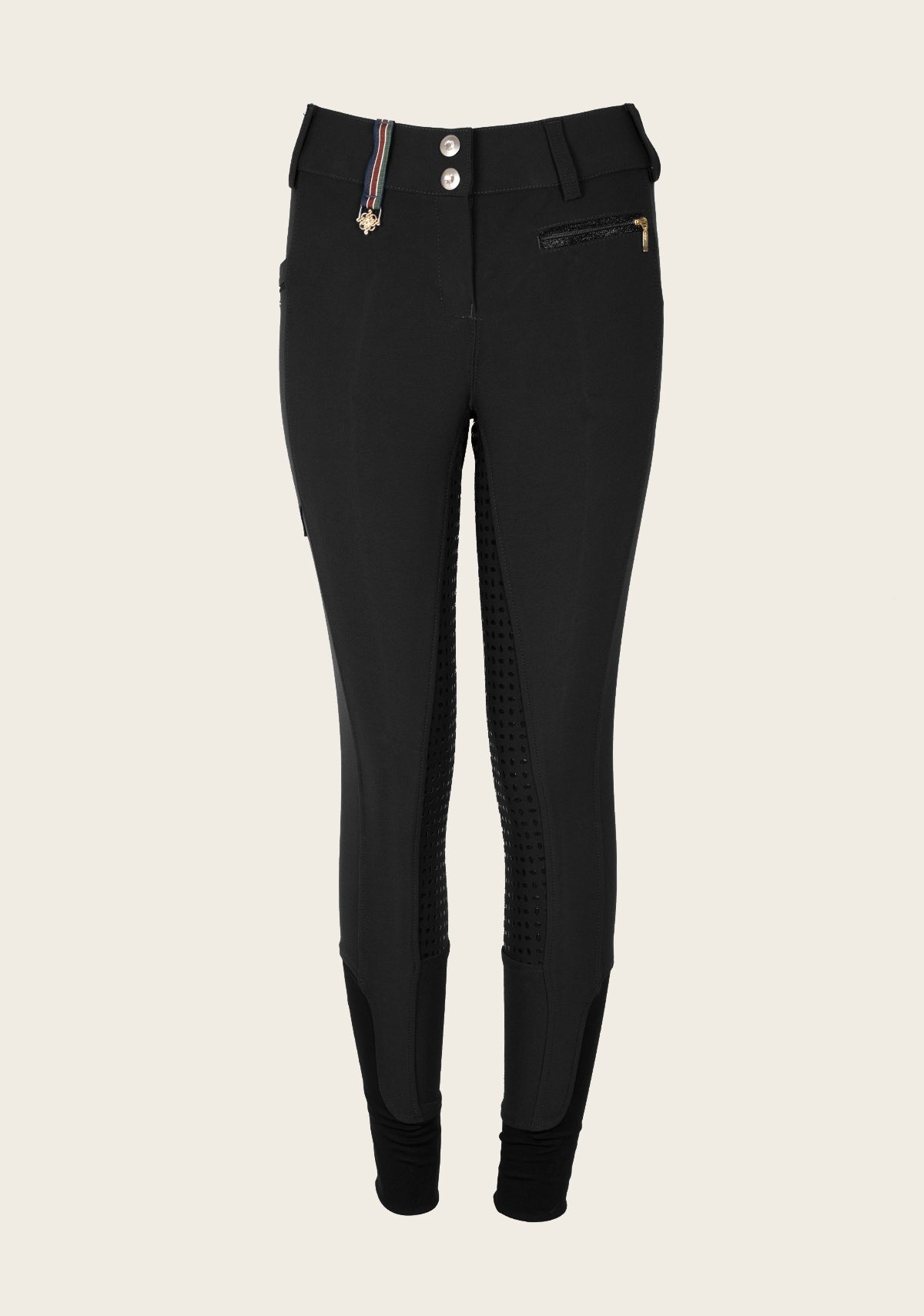 Inspire Full Seat High Waist Navy Coolmax Breeches