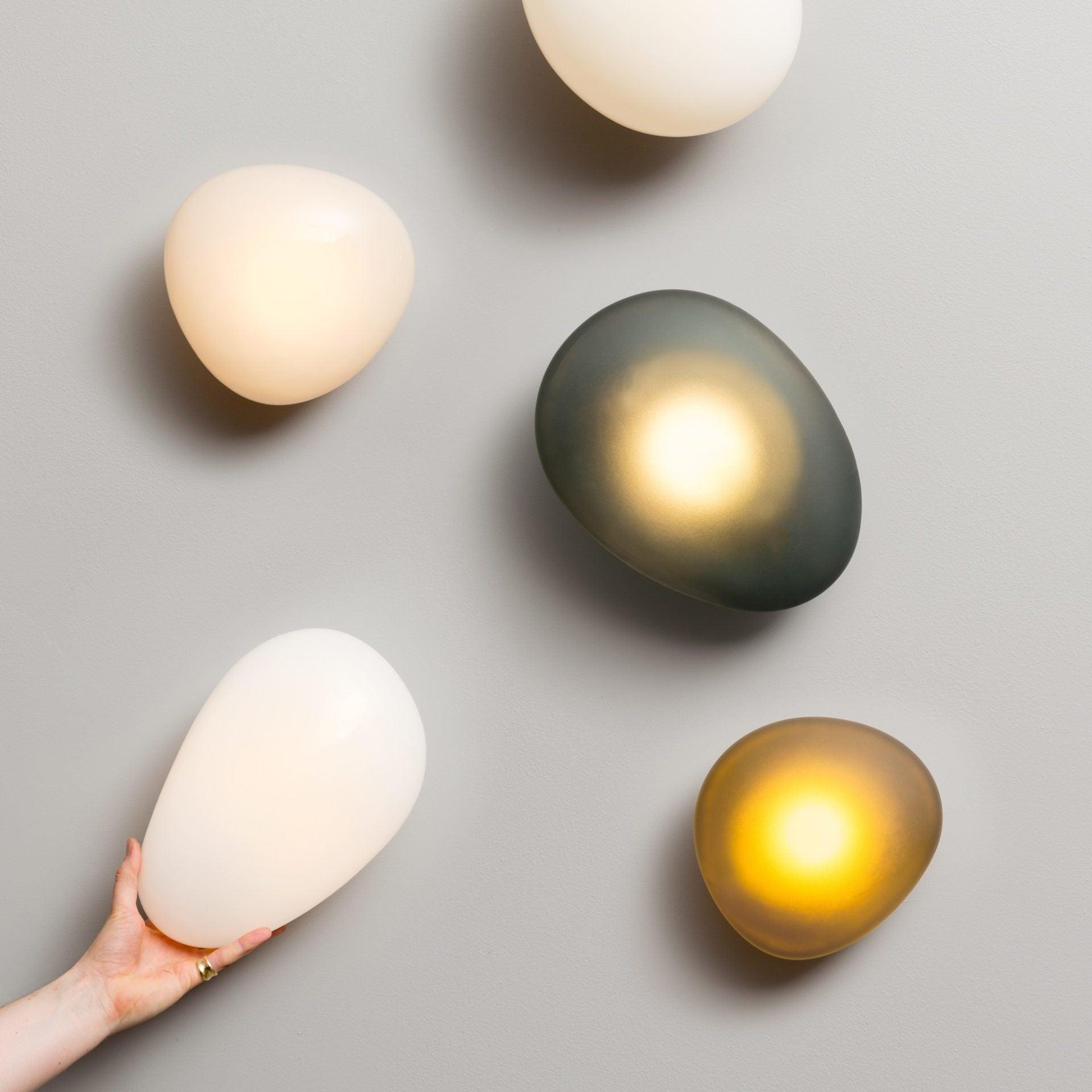 Bubble Glass Wall Sconce | Sculptural Design with Integrated LED Lighting 6