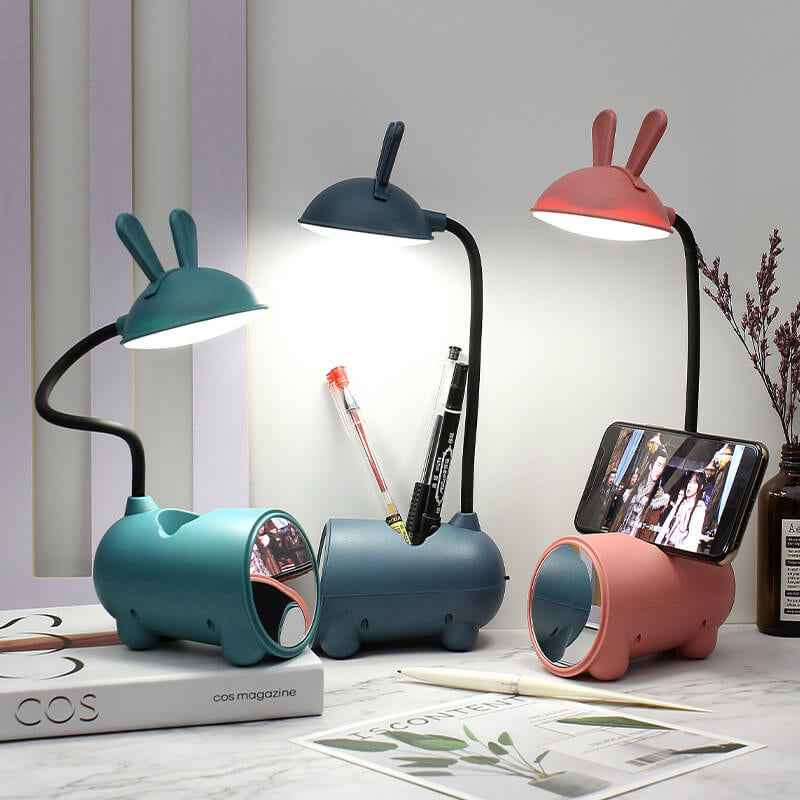 BunnyGlow Touch Desk Lamp | Creative Rabbit Design with USB Charging 0