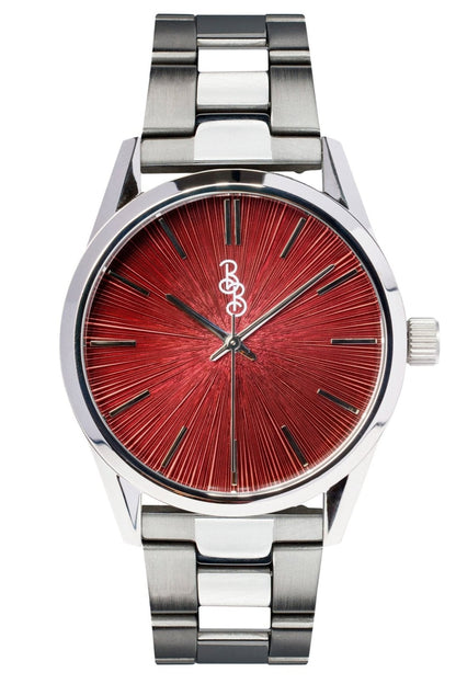 Zegarek Burgundy Sunburst