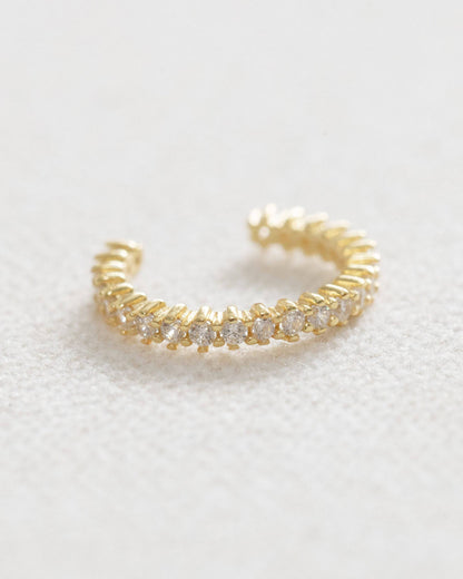 Kristallörhänge Cuff