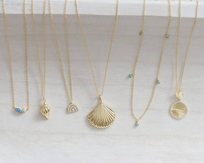 Guld Sanibel Halsband