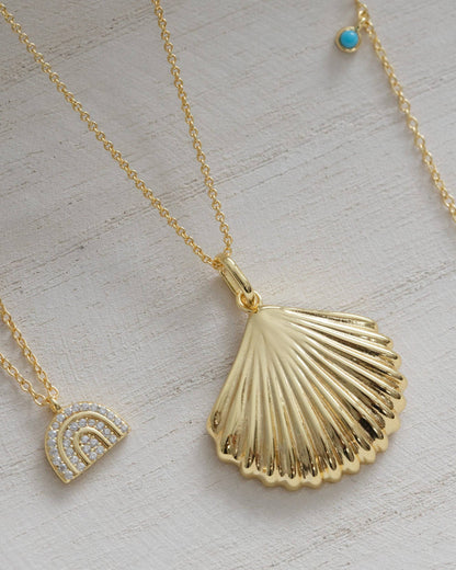 Guld Sanibel Halsband