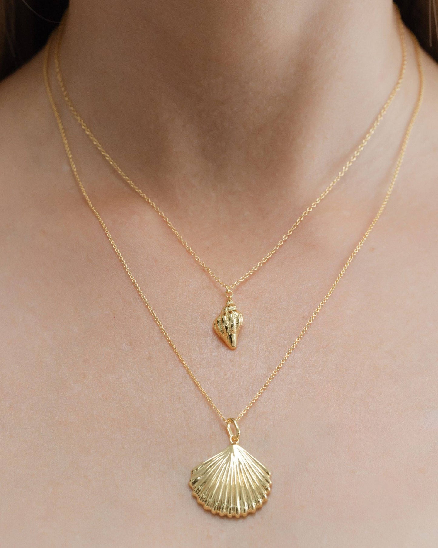 Guld Sanibel Halsband