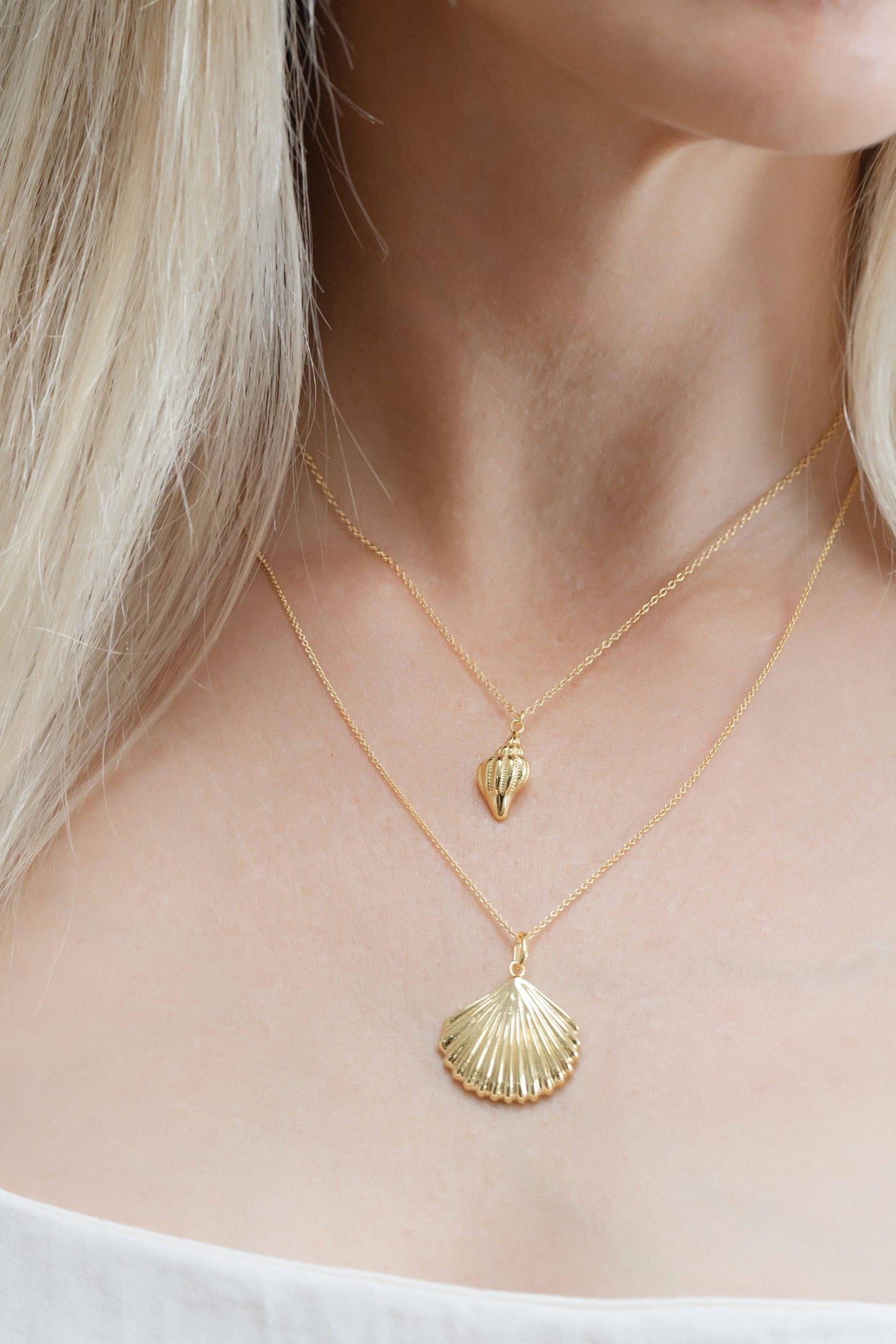 Guld Sanibel Halsband