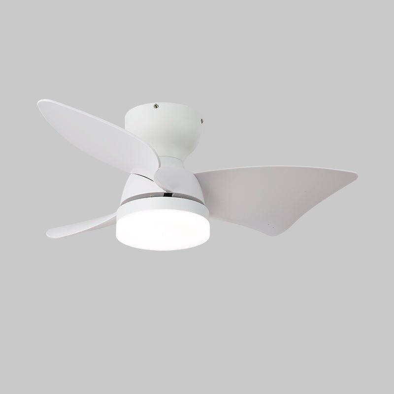 Calix | 28-Inch Ceiling Fan Light with Warm Charcoal and Cream Finish 10