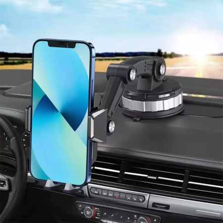 Car Phone Holder | Strong Suction Cup, 360° Rotation for Easy Use 2