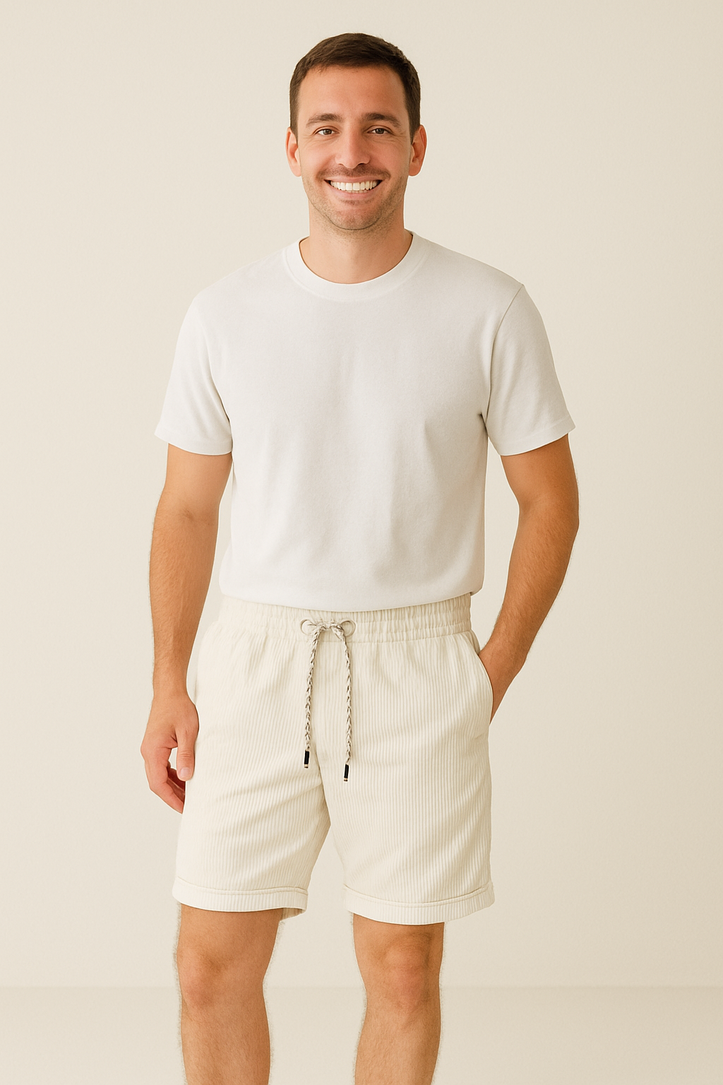 Casual Kord Shorts | Soft Corduroy Fabric with Relaxed Fit 4