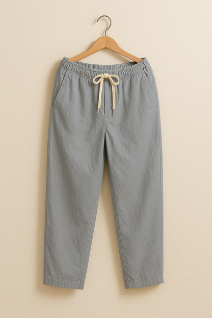 Casual Relaxed Fit Pants | Lightweight Breathable Fabric with Drawstring 5