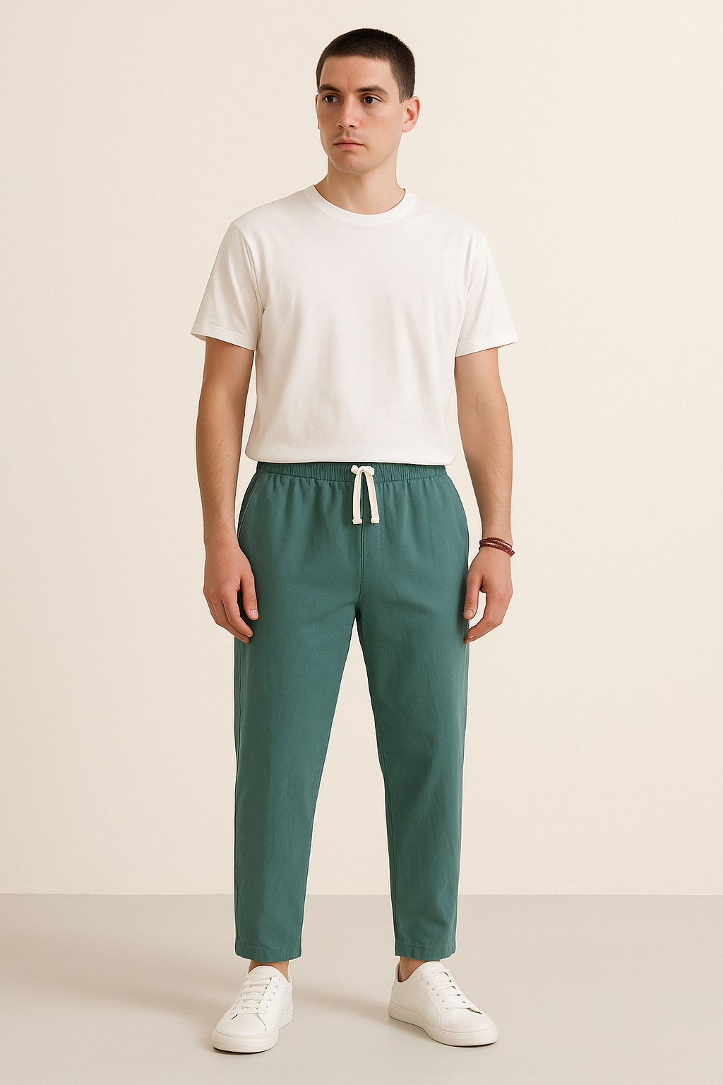 Casual Relaxed Fit Pants | Lightweight Breathable Fabric with Drawstring 8