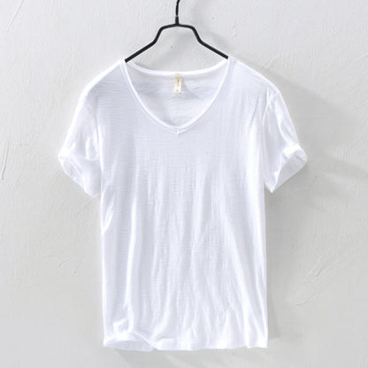 Casual V-Neck T-Shirt | Soft Breathable Fabric for All-Day Comfort 2