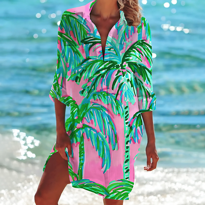 Casual Women's Blouse | Relaxed Fit with Stylish Print Design 7
