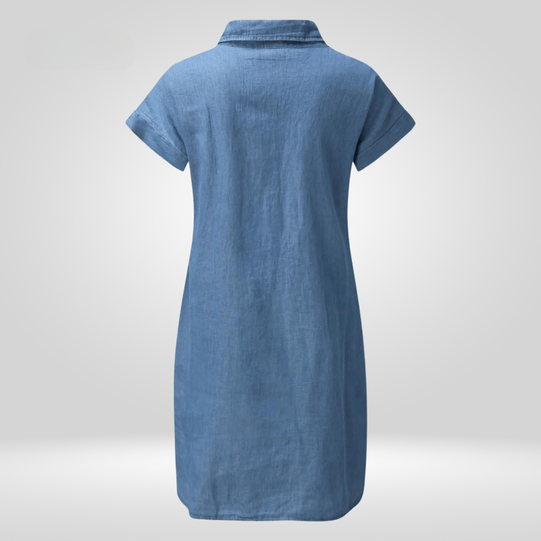 Casual Women's Shirt Dress | Classic Button-Down Design with Relaxed Fit 3