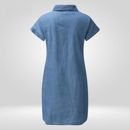 Casual Women's Shirt Dress | Classic Button-Down Design with Relaxed Fit 3