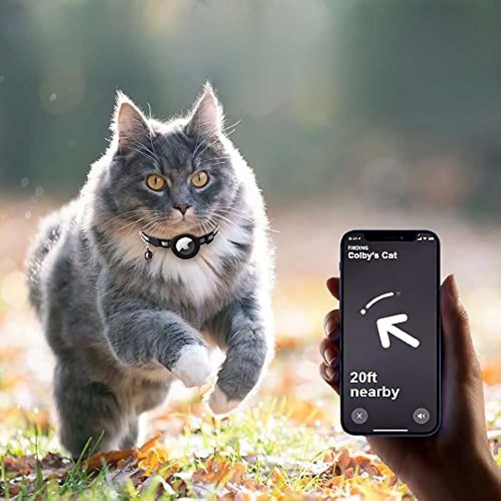 Cat GPS Tracker Collar | Quick Release Closure with Reflective Design 1