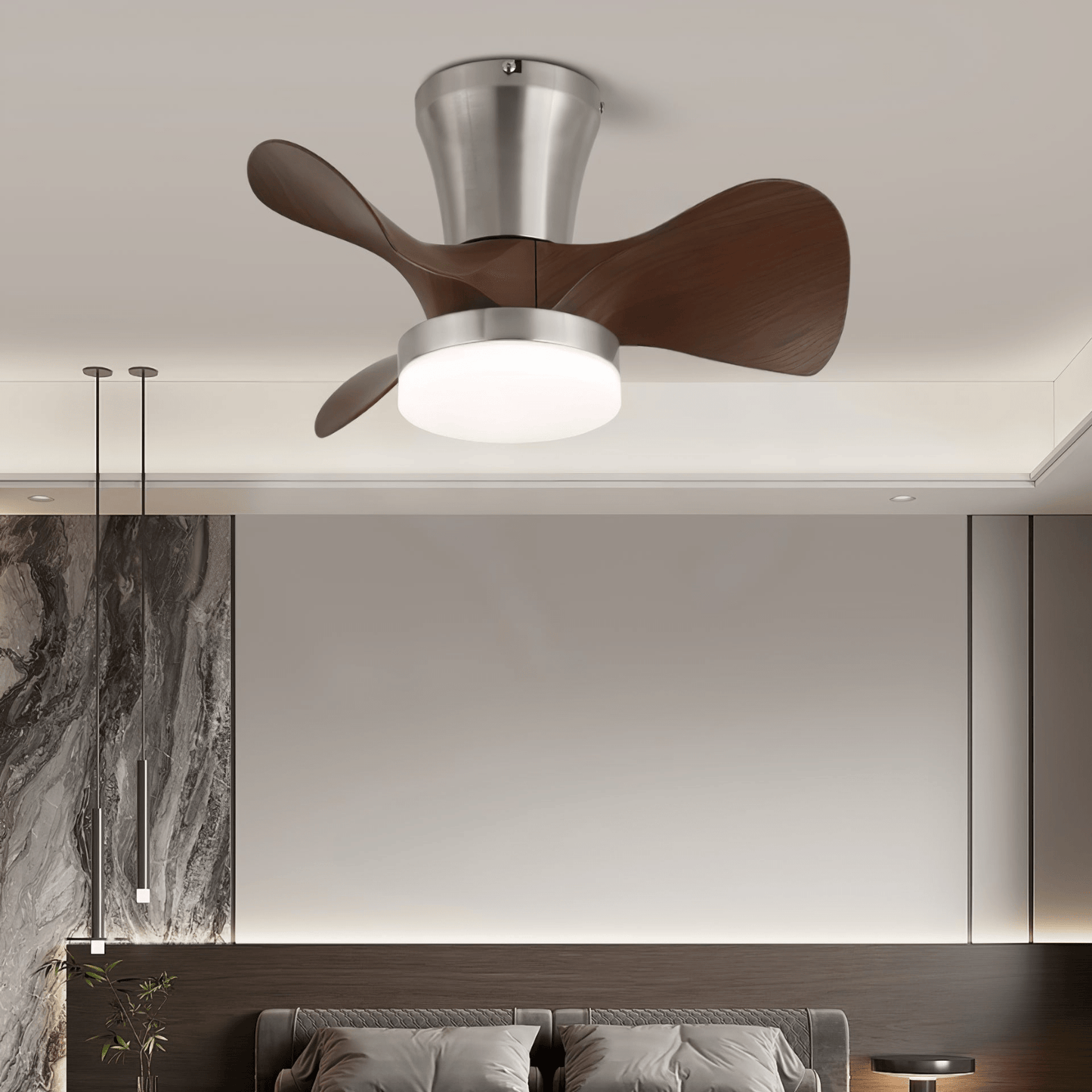 Ceiling Fan Light | Aerodynamic Design with Integrated LED and Remote Control 3