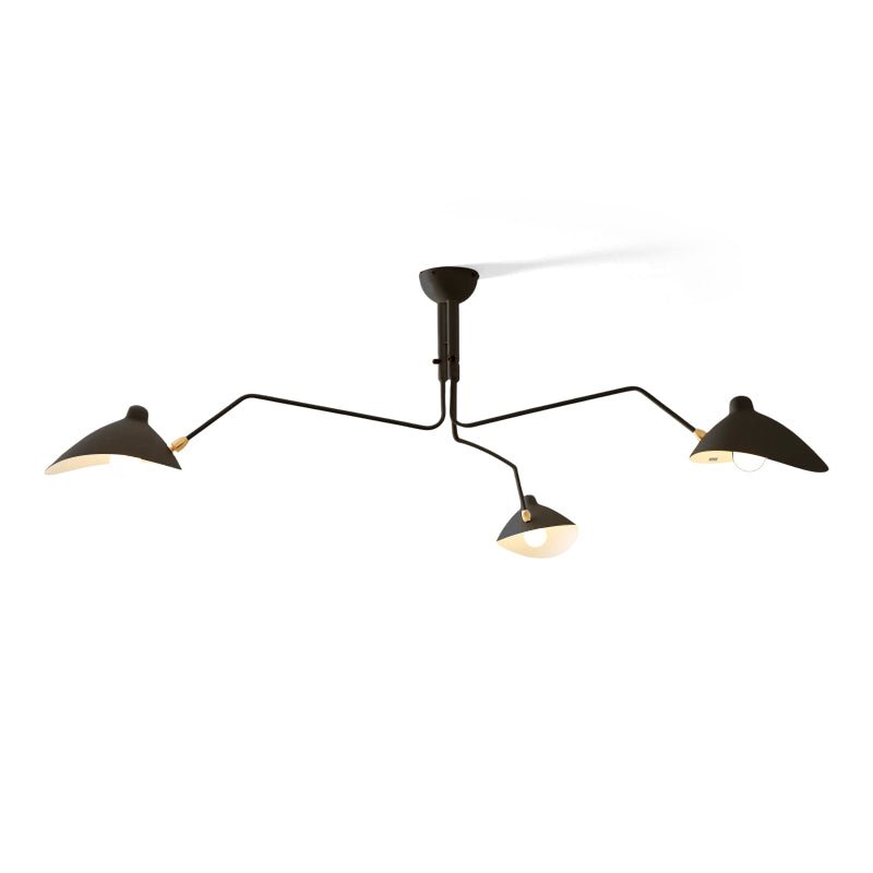 Ceiling Lamp | Dynamic Sculptural Design with LED Compatibility 0