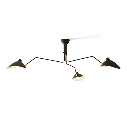 Ceiling Lamp | Dynamic Sculptural Design with LED Compatibility 0