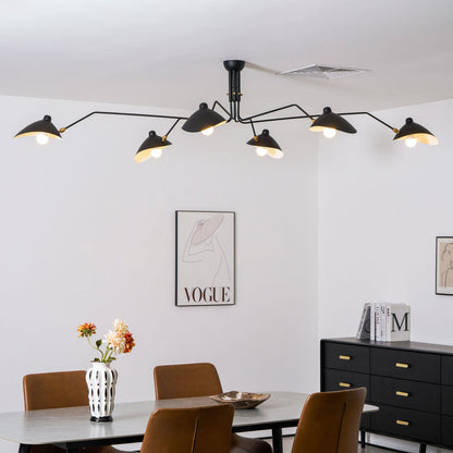 Ceiling Lamp | Dynamic Sculptural Design with LED Compatibility 5