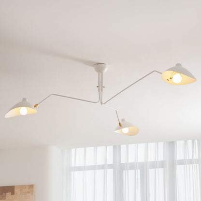 Ceiling Lamp | Dynamic Sculptural Design with LED Compatibility 7