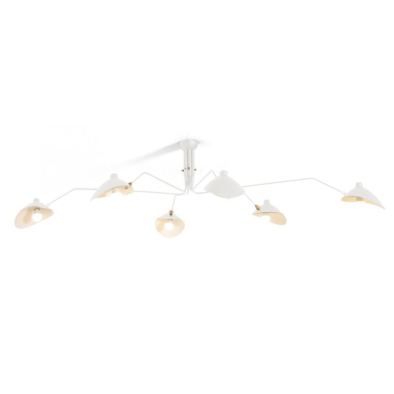 Ceiling Lamp | Dynamic Sculptural Design with LED Compatibility 9