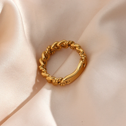 Chain Link Ring | Durable Stainless Steel 316L Hypoallergenic Design 1