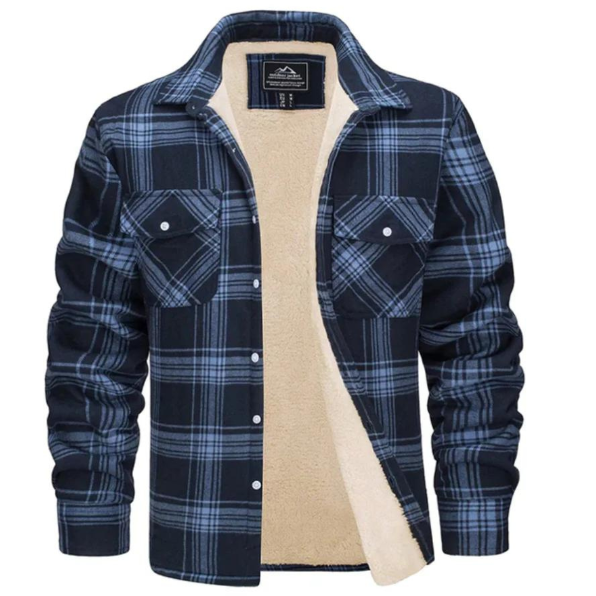 Checkered Winter Coat | Plush Lining for Ultimate Comfort 5