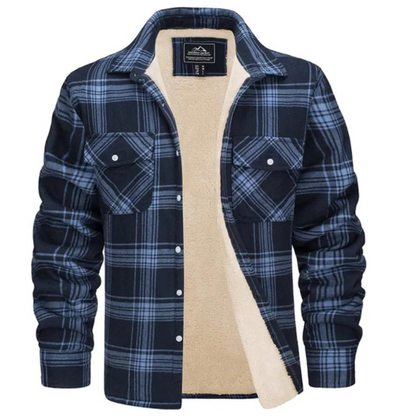 Checkered Winter Coat | Plush Lining for Ultimate Comfort 5