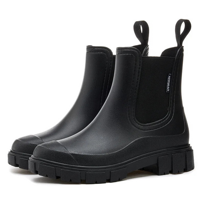 Chelsea Rain Boots | Waterproof Rubber Ankle Design with Non-Slip Sole 6