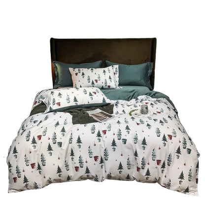 Christmas Bedding Set | Premium Egyptian Cotton for Cozy Comfort 0