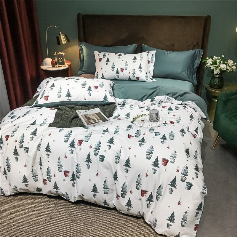 Christmas Bedding Set | Premium Egyptian Cotton for Cozy Comfort 2
