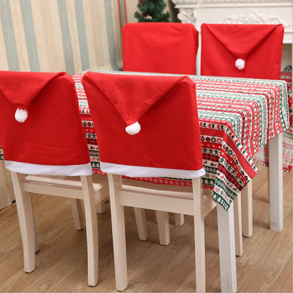 Christmas Chair Covers | Festive Design Inspired by Santa's Hat 2