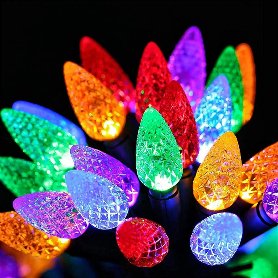 Christmas Garland | 10m Waterproof LED Lights with 8 Modes 1