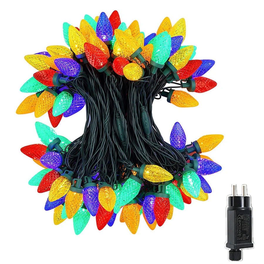 Christmas Garland | 10m Waterproof LED Lights with 8 Modes 5