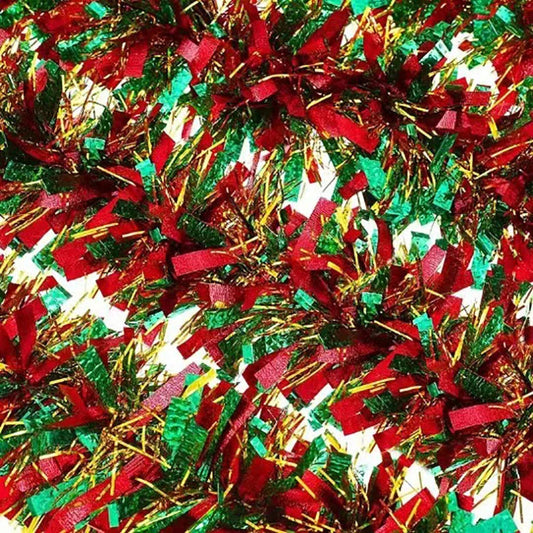 Christmas Garland | 16.4ft LED Decorative with Metallic Sheen 0